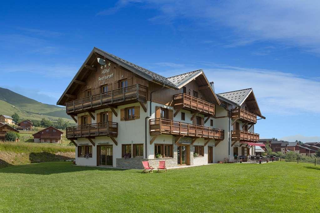 Отель Chalet Htel Le Beausoleil The Originals Relais Fontcouverte-la-Toussuire Экстерьер фото